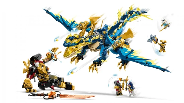 NINJAGO 71796 Стихийный дракон против боевого робота императрицы