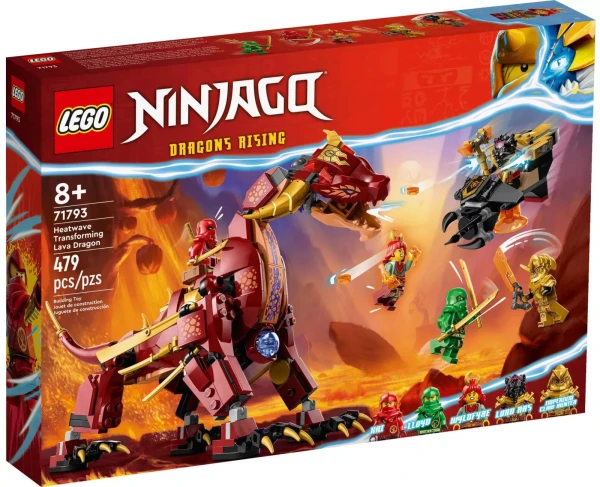 NINJAGO 71793 Трансформация лавового дракона Heatwave