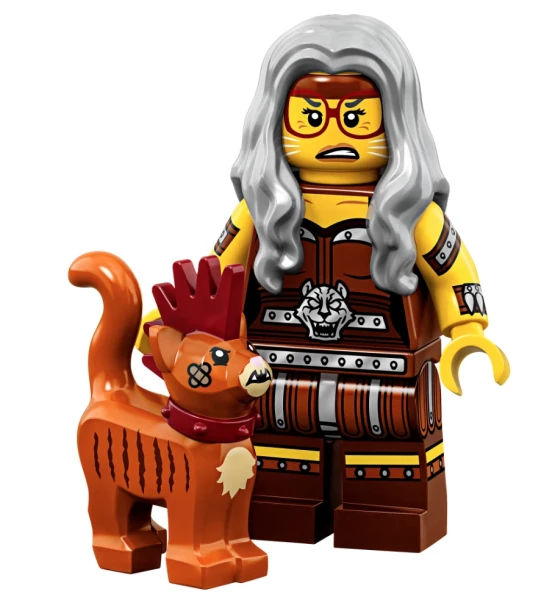 Minifigures 71023-6 Шерри-когтеточка и Скарфилд