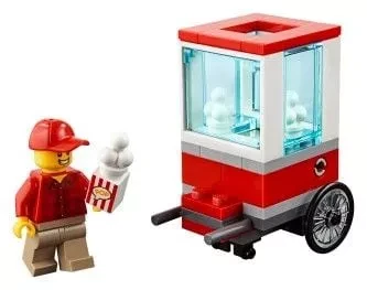 Полибэги LEGO 30364 Тележка с попкорном