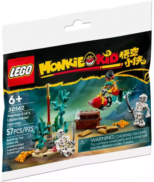 Полибэги LEGO 30562 Подводное путешествие Манки Кида