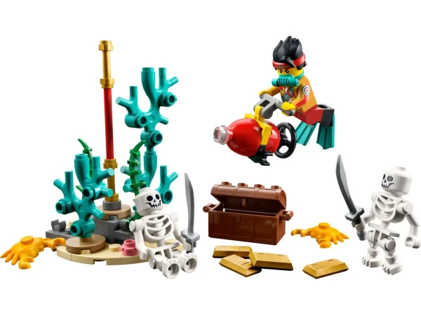 Полибэги LEGO 30562 Подводное путешествие Манки Кида
