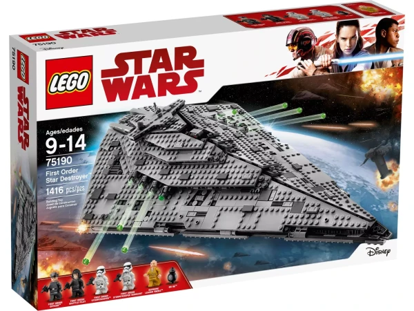 Star Wars 75190 Звёздный разрушитель Первого Ордена
