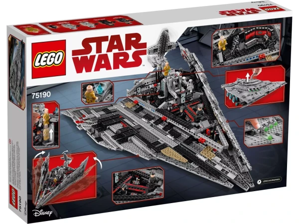 Star Wars 75190 Звёздный разрушитель Первого Ордена