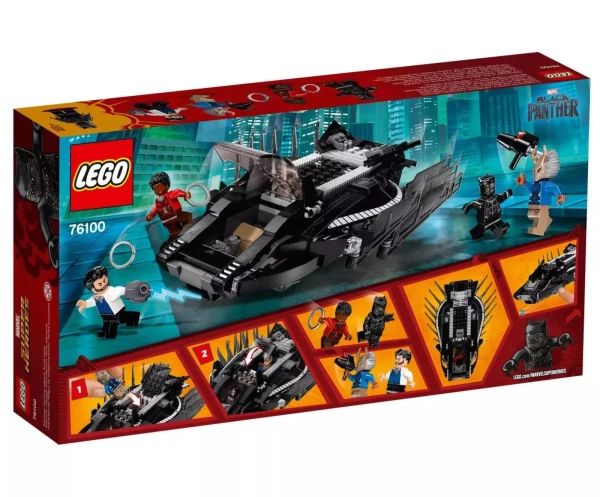 Marvel Super Heroes 76100 Нападение Королевского Когтя