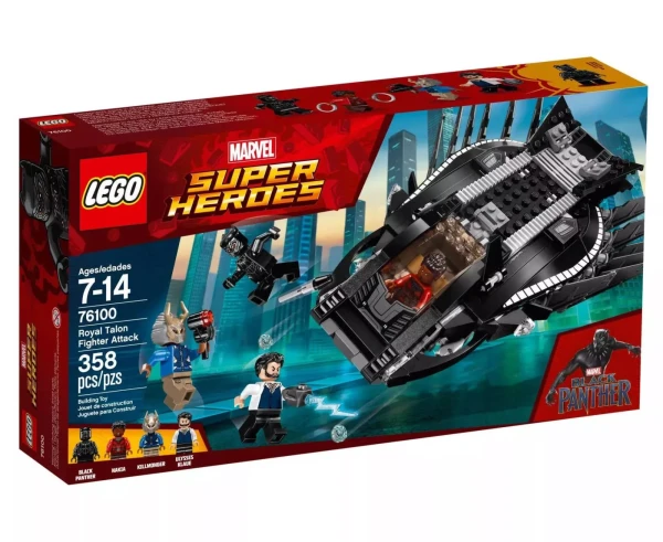 Marvel Super Heroes 76100 Нападение Королевского Когтя
