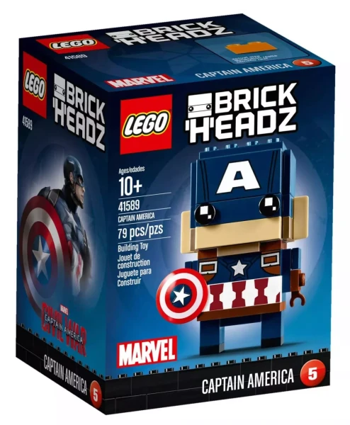 BrickHeadz 41589 Капитан Америка