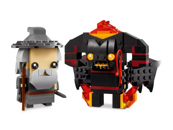 BrickHeadz 40631 Гэндальф Серый и Барлог