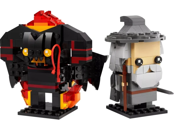 BrickHeadz 40631 Гэндальф Серый и Барлог