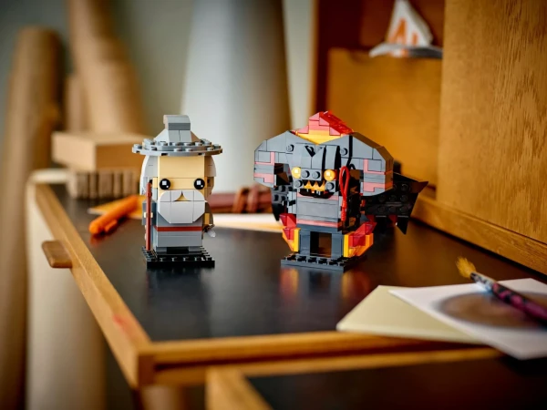 BrickHeadz 40631 Гэндальф Серый и Барлог