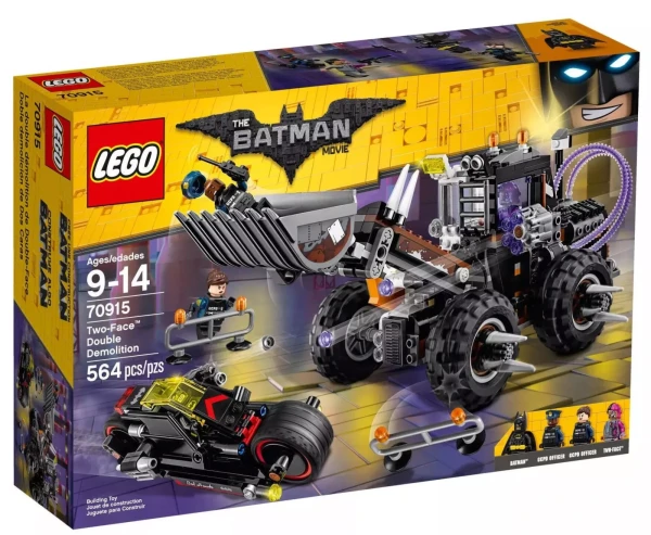 The LEGO Batman Movie 70915 Разрушительное нападение Двуликого