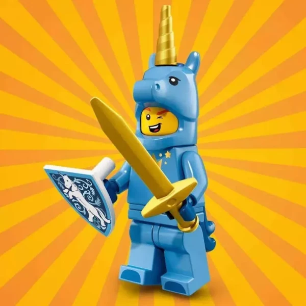 Minifigures 71021-17 Парень в костюме единорога