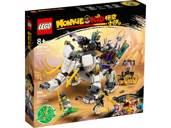 Monkie Kid 80043 Желтый бивень слона
