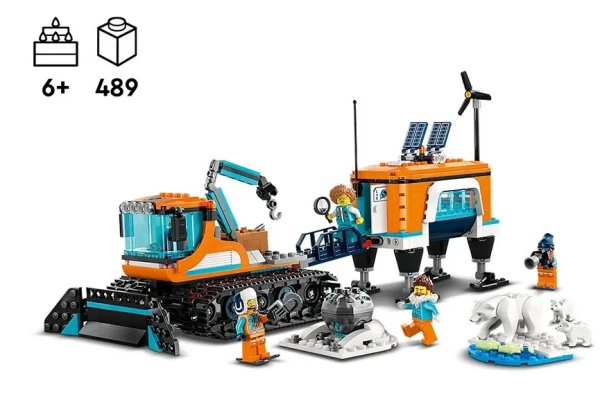 City 60378 Грузовик исследователей арктики и мобильная лаборатория