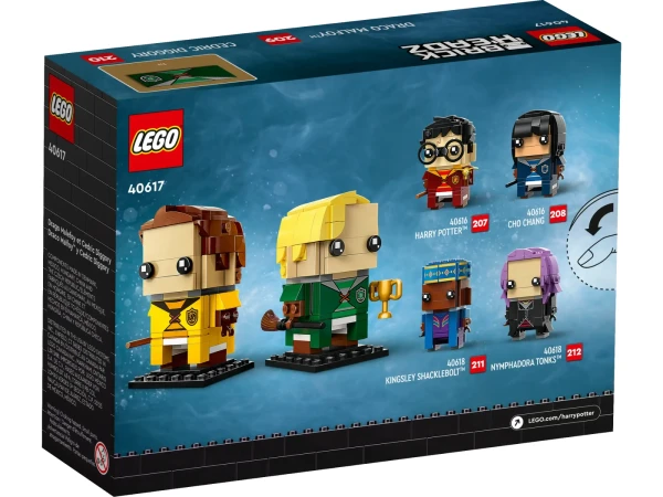 BrickHeadz 40617 Драко Малфой и Седрик Диггори