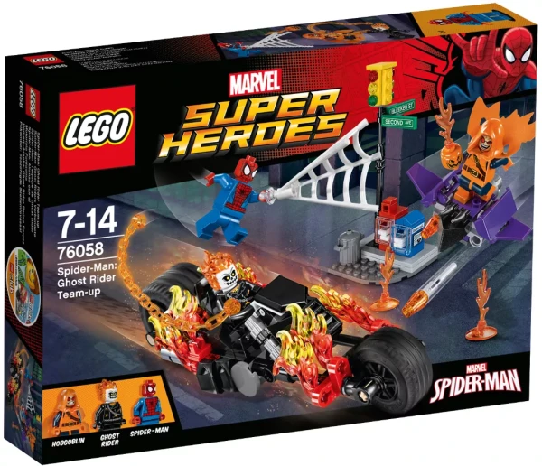 Marvel Super Heroes 76058 Человек-паук: союз с Призрачным гонщиком