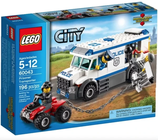 City 60043 Автомобиль для перевозки заключённых