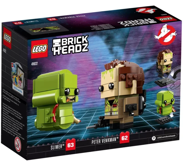 BrickHeadz 41622 Питер Венкман и Лизун