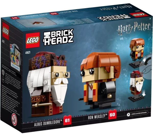 BrickHeadz 41621 Рон Уизли и Альбус Дамблдор