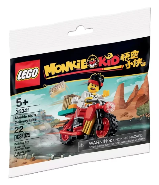 Полибэги LEGO 30341 Мотоцикл доставки Манки Кида