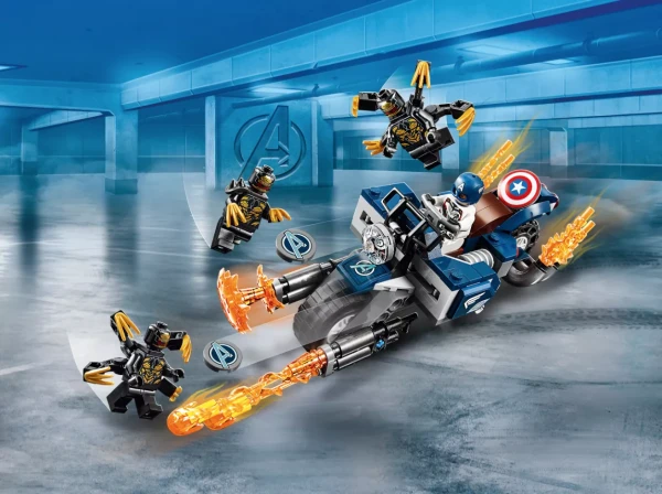 Marvel Super Heroes 76123 Набор LEGO 76123 «Капитан Америка: Атака Аутрайдеров»