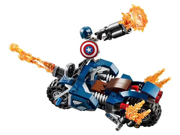 Marvel Super Heroes 76123 Набор LEGO 76123 «Капитан Америка: Атака Аутрайдеров»