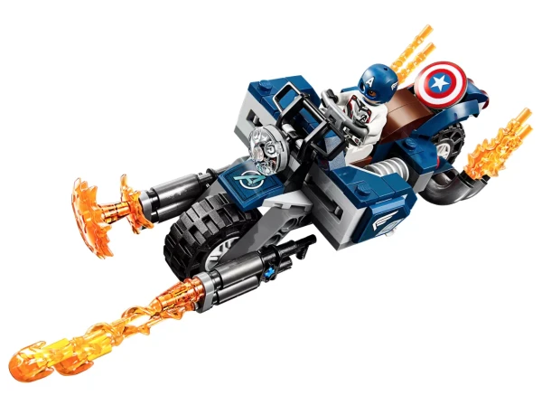 Marvel Super Heroes 76123 Набор LEGO 76123 «Капитан Америка: Атака Аутрайдеров»