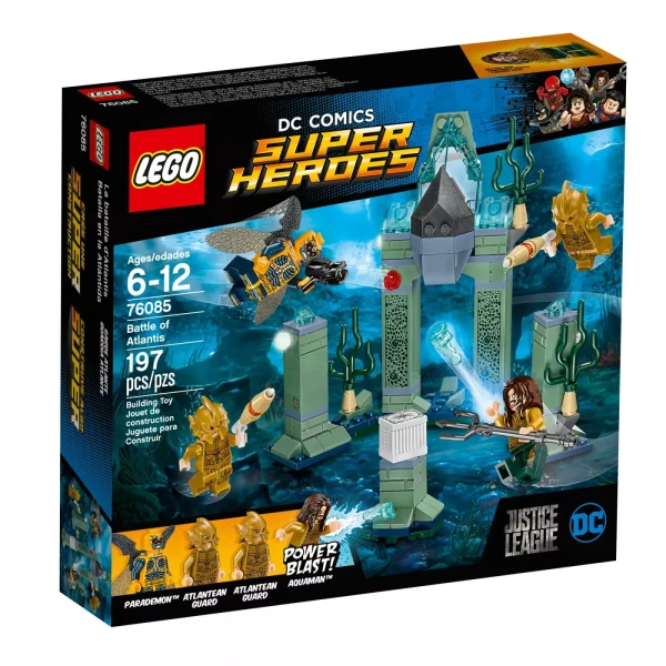 DC Super Heroes 76085 Раритетный Набор LEGO 76085 «Битва за Атлантиду»