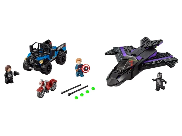 Marvel Super Heroes 76047 Редкий Набор LEGO 76047 «Погоня за Чёрной Пантерой»