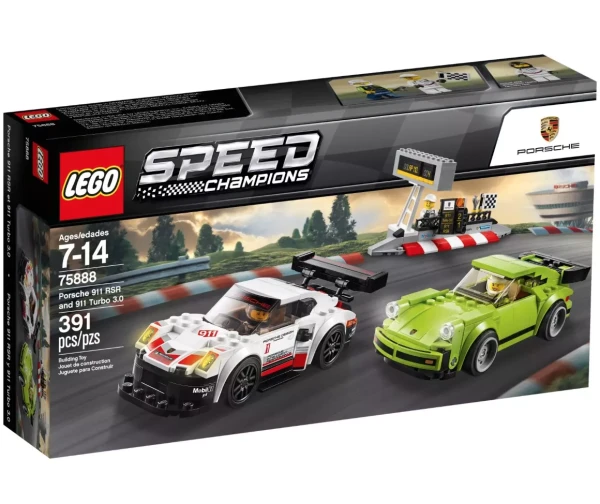 Speed Champions 75888 LEGO Speed Champions 75888 «Porsche 911 RSR и 911 Turbo 3.0»
