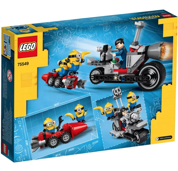 Minions: The Rise of Gru 75549 LEGO Minions 75549 «Невероятная погоня на мотоцикле»