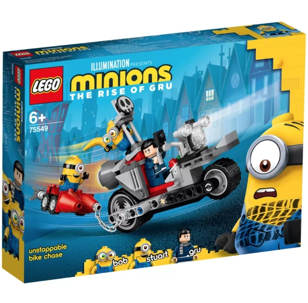 Minions: The Rise of Gru 75549 LEGO Minions 75549 «Невероятная погоня на мотоцикле»