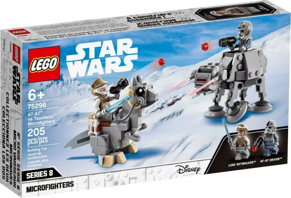 Star Wars 75298 Микрофайтеры: AT-AT против таунтауна