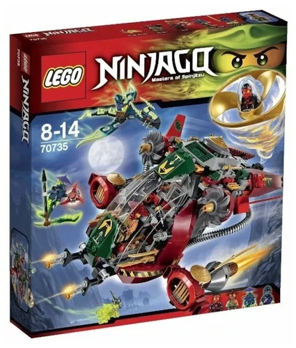 NINJAGO 70735 Раритетный Набор LEGO Ninjago 70735 «Корабль R.E.X. Ронана»