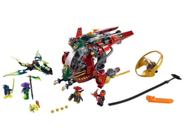 NINJAGO 70735 Раритетный Набор LEGO Ninjago 70735 «Корабль R.E.X. Ронана»