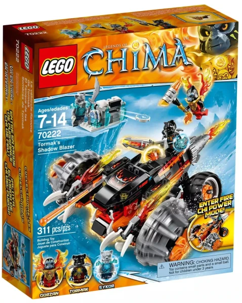 Legends of Chima 70222 LEGO Chima 70222 «Огненный Вездеход Тормака»