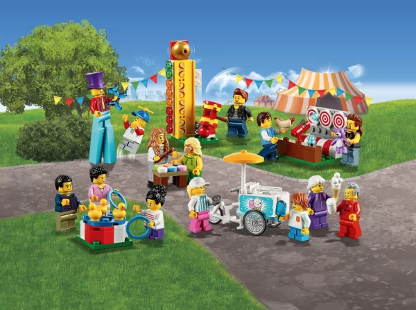 City 60234 LEGO City 60234 Комплект минифигурок «Весёлая ярмарка»