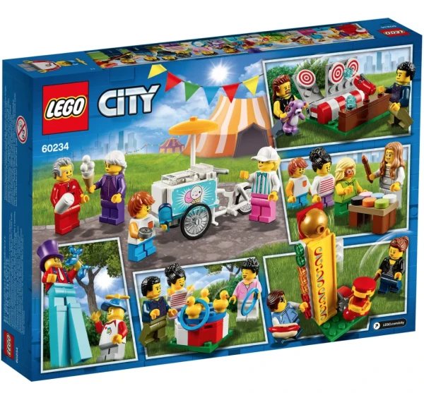 City 60234 LEGO City 60234 Комплект минифигурок «Весёлая ярмарка»