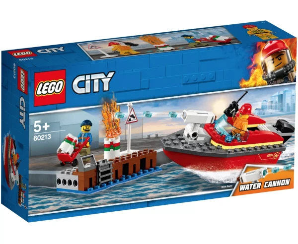 City 60213 Набор LEGO City 60213 «Пожар в порту»