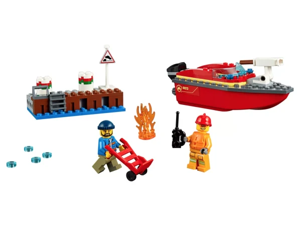 City 60213 Набор LEGO City 60213 «Пожар в порту»