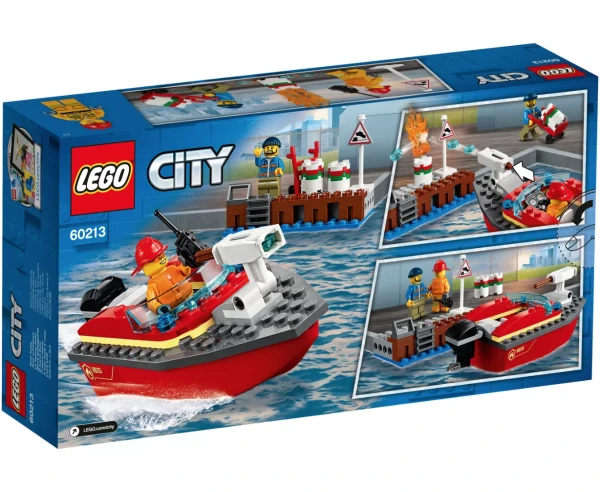City 60213 Набор LEGO City 60213 «Пожар в порту»
