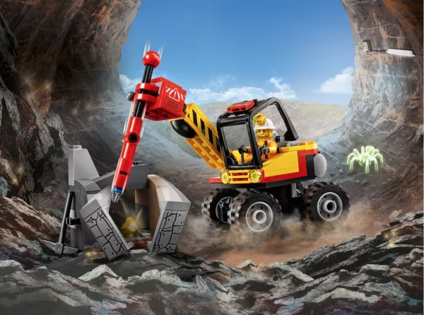 City 60185 Набор LEGO City 60185 «Трактор для горных работ»
