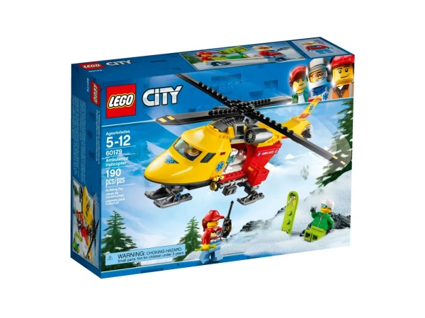 City 60179 Набор LEGO 60179 «Вертолет скорой помощи»