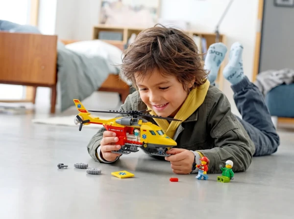 City 60179 Набор LEGO 60179 «Вертолет скорой помощи»
