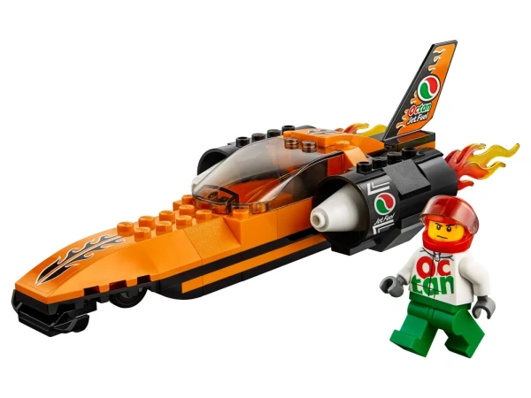 City 60178 Набор LEGO 60178 «Автомобиль, устанавливающий рекорд скорости»