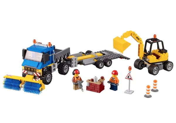 City 60152 Редкий раритетный набор LEGO City 60152 «Уборочная техника»