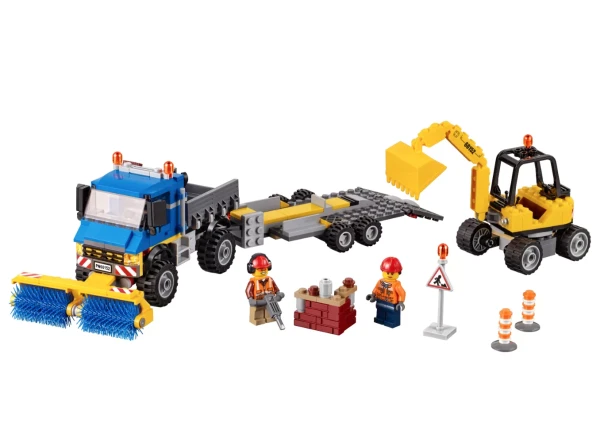 City 60152 Редкий раритетный набор LEGO City 60152 «Уборочная техника»
