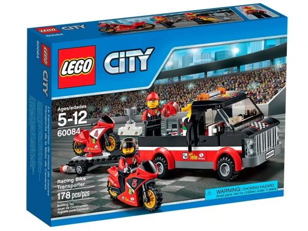 City 60084 Перевозчик гоночных мотоциклов