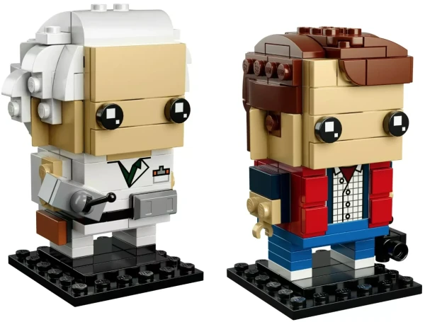 BrickHeadz 41611 Набор LEGO 41611 «Марти Макфлай и Док Браун»