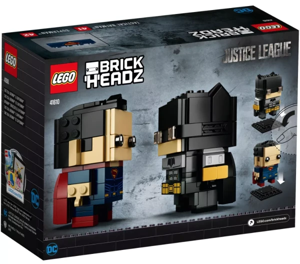 BrickHeadz 41610 LEGO BrickHeadz 41610 «Тактический Бэтмен и Супермен»